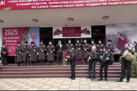 
Профсоюзные организации Буйнакского района приняли участие в мероприятиях, посвященных 80-летию  Победы.
